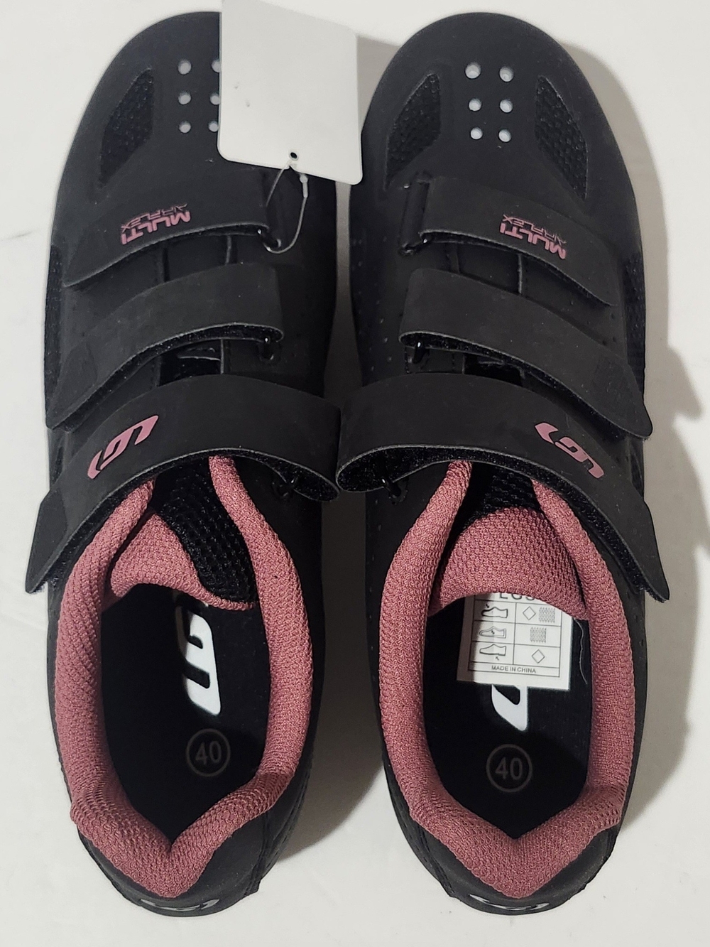 Louis Garneau Women's Black Multi Air Flex II Size 9/40